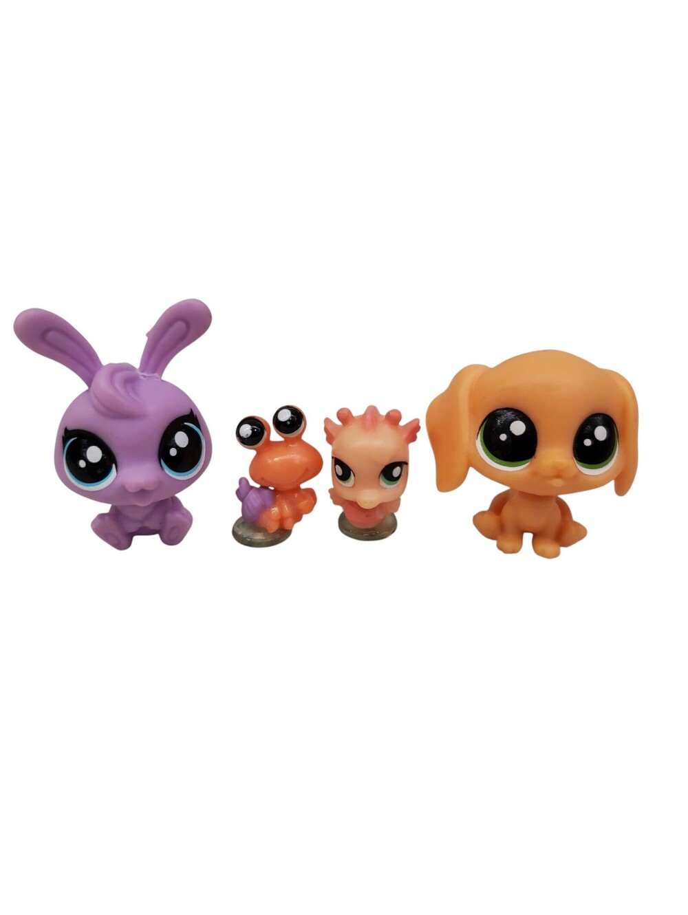 Littlest Pet Shop Teeniest Tiniest Pet Shop Seahorse Snail Purple Bunny